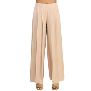 Pantalón de Pinzas Estilo Palazzo