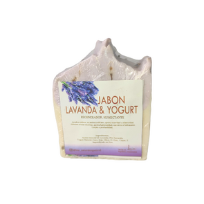 Laia Natural Organic Jabón Lavanda y Yogurt