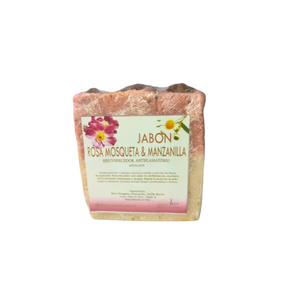 Laia Natural Organic Jabón Rosa Mosqueta y Manzanilla