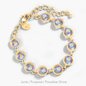 Lifestones Pulsera de Celebración Oro