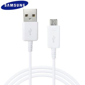 Samsung C60 Cable Micro USB de 1 Metro, Blanco