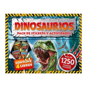 Pack de Stickers y Actividades Dinosaurios