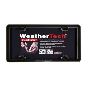 WeatherTech Porta placas ClearFrame
