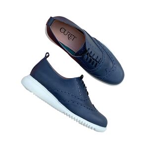 Curet Zapatos Estilo Oxford Azul Marino