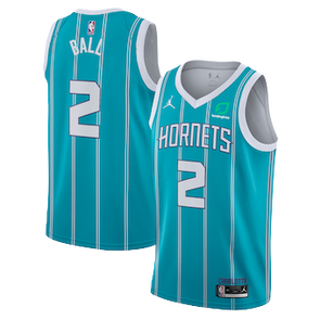 Jordan Camiseta de Lonzo Ball de Charlotte Hornets #2 NBA
