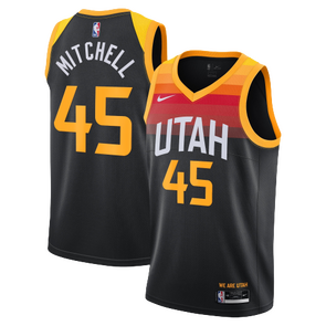 Nike Camiseta City Edition de Donovan Mitchell de Utah Jazz #45
