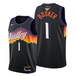 Nike Camiseta City Edition de Devin Booker #1 de Phoenix Suns (The Valley)