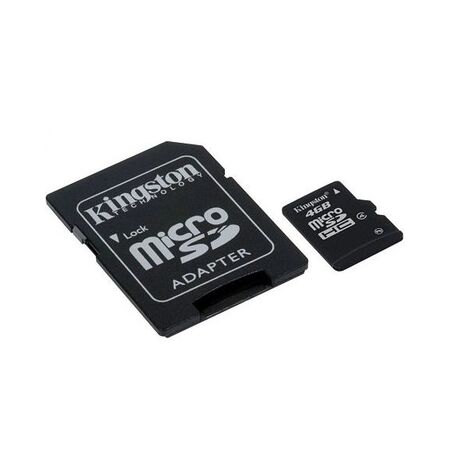 Kingston Memoria MicroSD de 4 GB con Adaptador