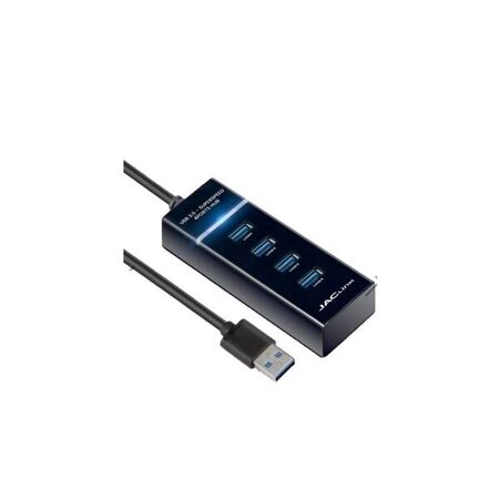 JAClink JACL-H002 Adaptador USB 3.0 de 4 Puertos