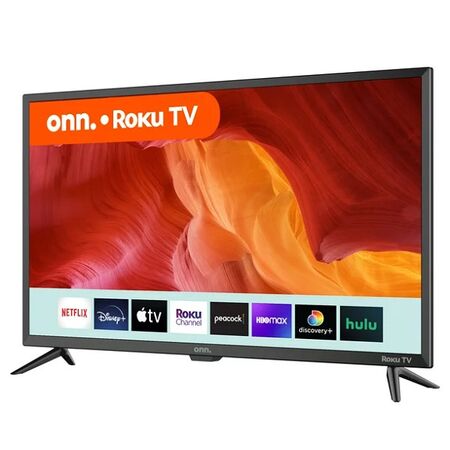 ONN. 32 Class HD (720P) LED Roku Smart TV (100012589)