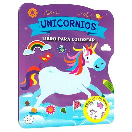 Unicornios 2, Libro Para Colorear