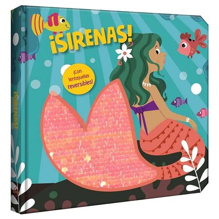 Sirenas, con Lentejuelas Reversibles