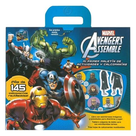 Avengers Assemble Maletín de Actividades y Calcomanías