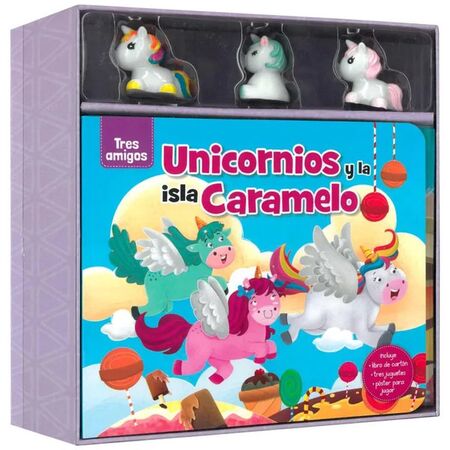 Tres Amigos Unicornios y La Isla Caramelo