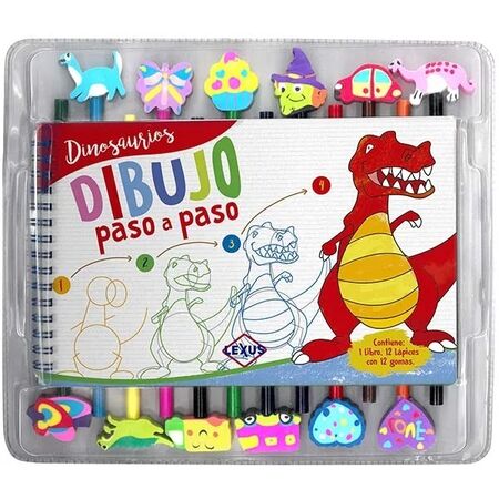 Dinosaurios Dibujo Paso a Paso