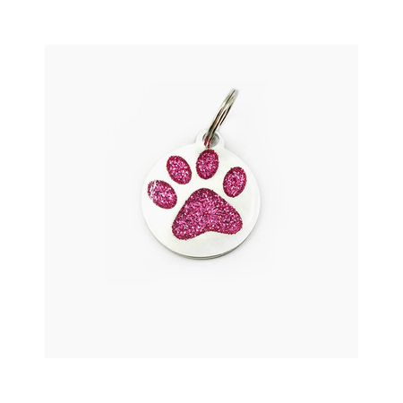Peluditos Placa con Huella de Perrito