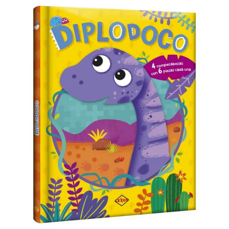 Diplodoco, Rompecabezas de Cartón