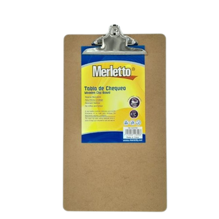 Merletto Tabla de Chequeo