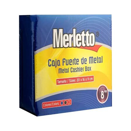 Merletto Caja Fuerte de Metal