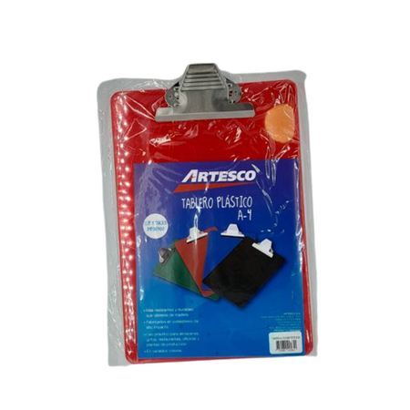 Artesco Tablero Plástico A-4