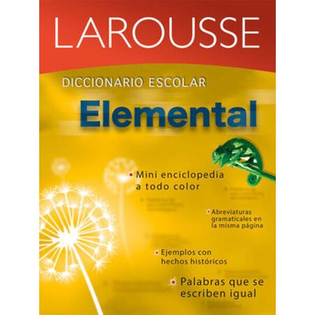Larousse Diccionario Escolar Elemental 4 Ed