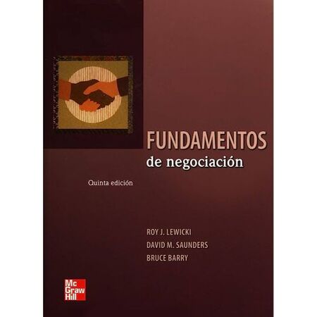 Fundamentos de Negociación 5ta ED