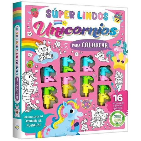 Super Lindos Unicornios, Para Colorear