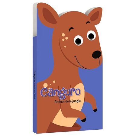 Canguro, Libro Con Ojitos Móviles