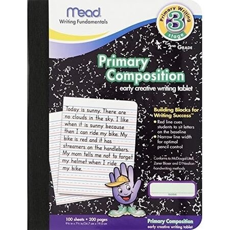 Mead Cuaderno Composición Primaria