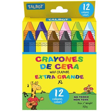 Talbot Crayones de Cera XXL