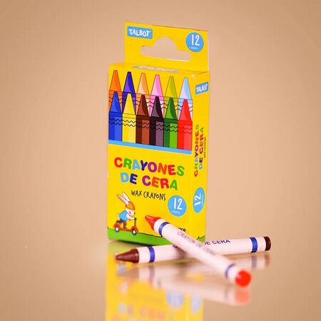 Talbot Crayones Jumbo de Cera
