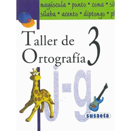 Susaeta Taller De Ortografía No. 3 Primaria