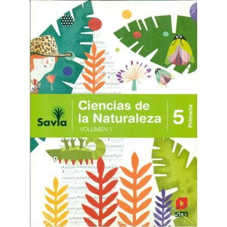 Ediciones SM Set Ciencias De La Naturaleza 5 Vol. l Y ll Savia