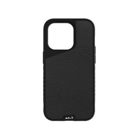 Mous Cover para iPhone Black Leather