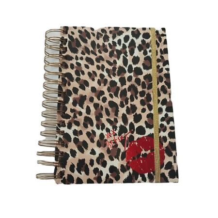 Libreta de Notas con Gráfico de Animal Print