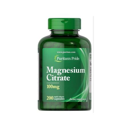 Puritan's Pride Citrato de Magnesio de 100 mg