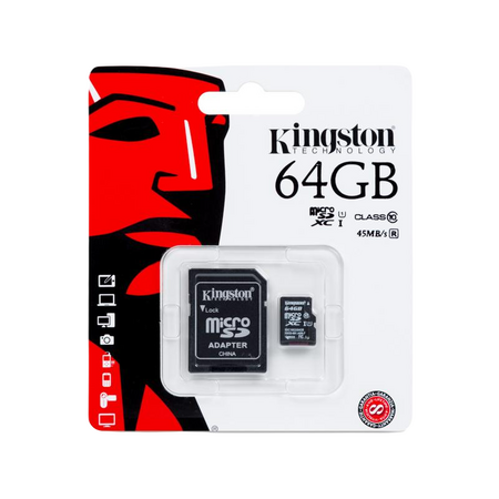 Kingston Memoria Micro SD 64Gb