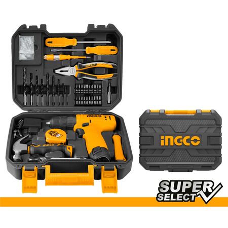 Ingco HKTHP10811 Kit Atornillador 12V Super Select