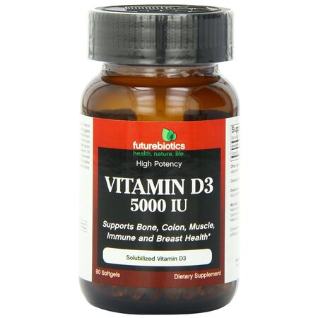 Futurebiotics Vitamina D3 5000 UI