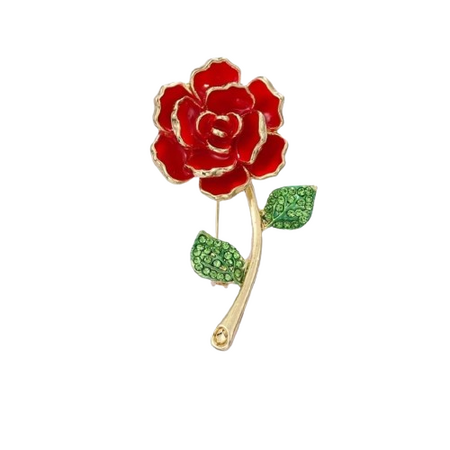 Broche de Flor Elegante