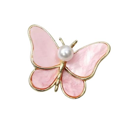 Broche de Mariposa Nácar