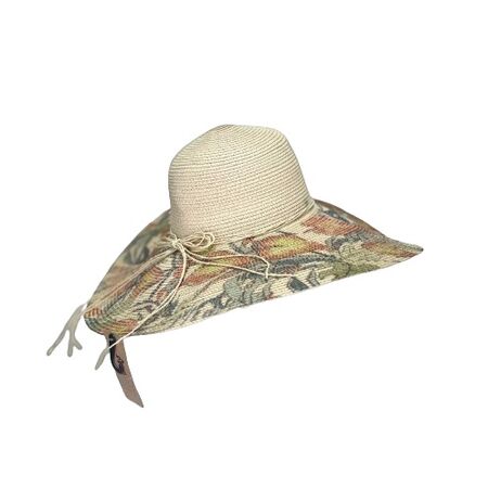 Odiva Sombrero de Playa con Diseño Floral