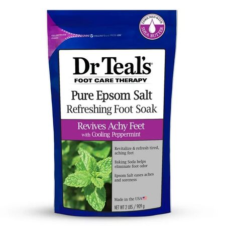 Dr Teals Pure Epsom Salt Revives Achy Feet