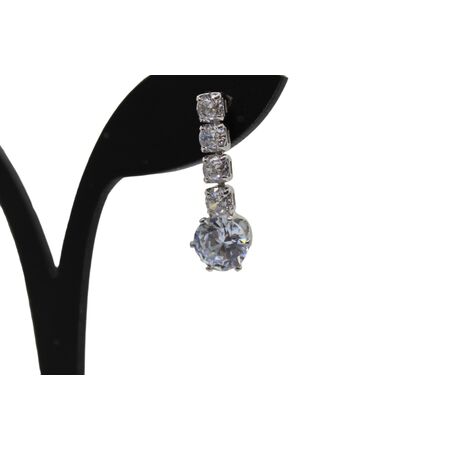 Pendientes Largos con Circonita