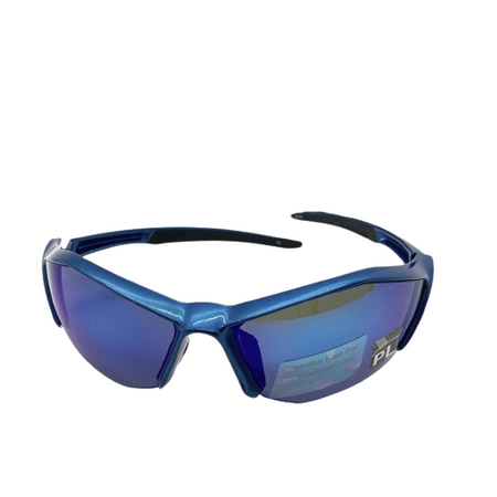Shimano 61RP Gafas Reversibles Polarizadas de Ciclismo, Azul