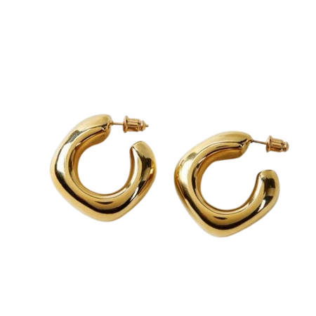 DUO Argollas de Aro Grueso