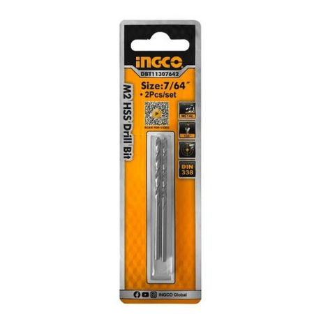 Ingco Set de Brocas HSS M2 para Metal