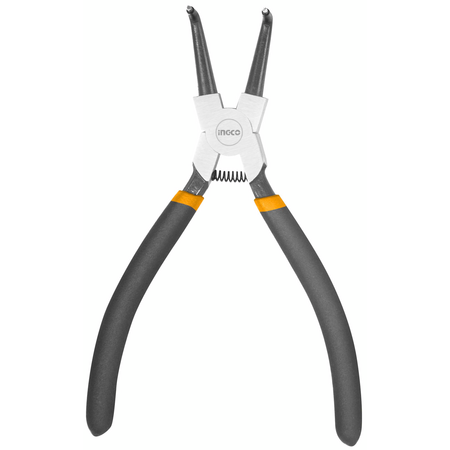 Ingco HCCP011752 Alicate para Clip Interior Curvo 7"