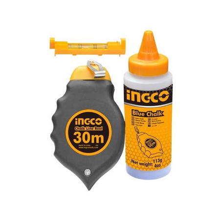 Ingco HCLR0130 Tira Linea y Nivel de Hilo 30 M
