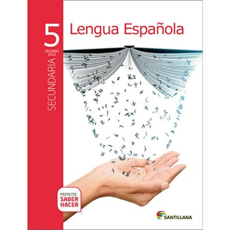 Pack Lengua Española 5 Secundaria Saber Hacer